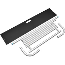 Double Sided Fabric Tube System Display - 1.2m Parts